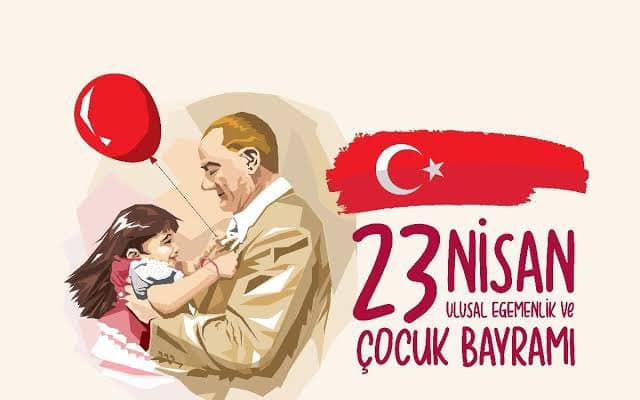 23 Nisan Ulusal Egemenlik ve Çocuk Bayramı İlçemizde Coşkuyla Kutlandı